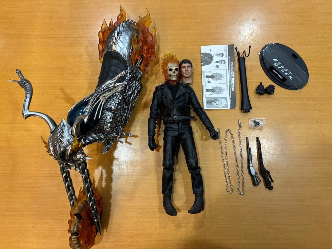 ホットトイズ ゴーストライダー＆ヘルサイクル 1/6 ムービーマスターピース
