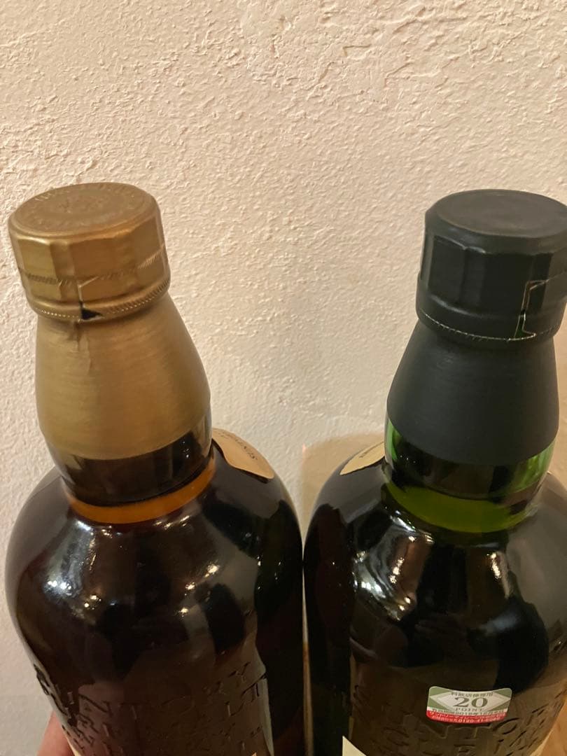 山崎12年ピュアモルト＆白州12年旧ラベル