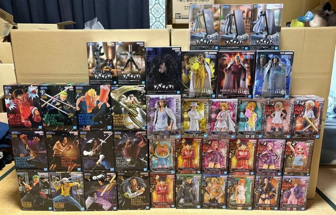 ワンピースフィギュア THEGRANDLINESERIES 計39体セット！