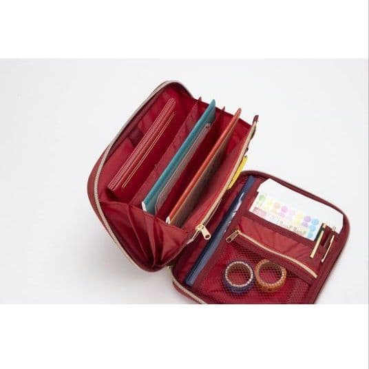 【ニューレトロ】【おどうぐばこ型】【マルチポーチ BOOK】