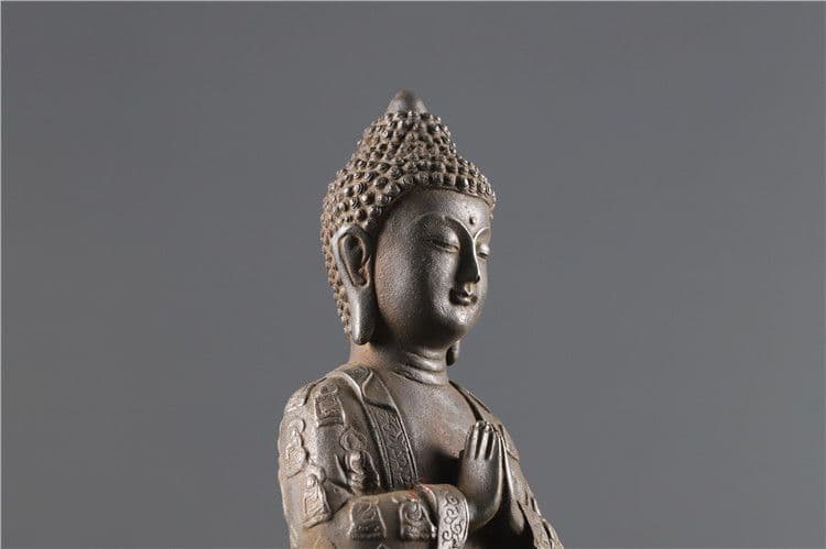 鉄像 鉄仏 釈迦千衣仏 堂に奉安します 鎮宅 辟邪 開運 風水 招財 置物