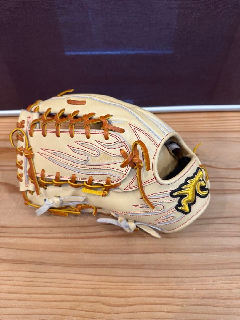 ryu 硬式用グローブ　左利き　キャメル