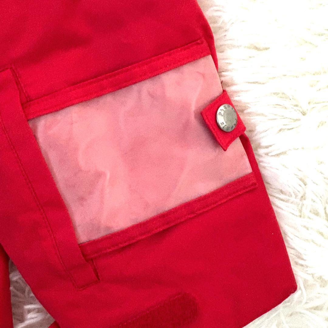 美品☆Phenix フェニックス　スキーウェア上下　スノボ　レッド　紺　Mサイズ