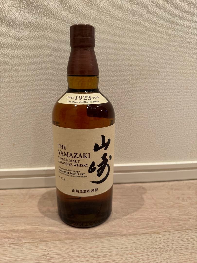 山崎 シングルモルトウイスキー 700ml 43% 1923年製造