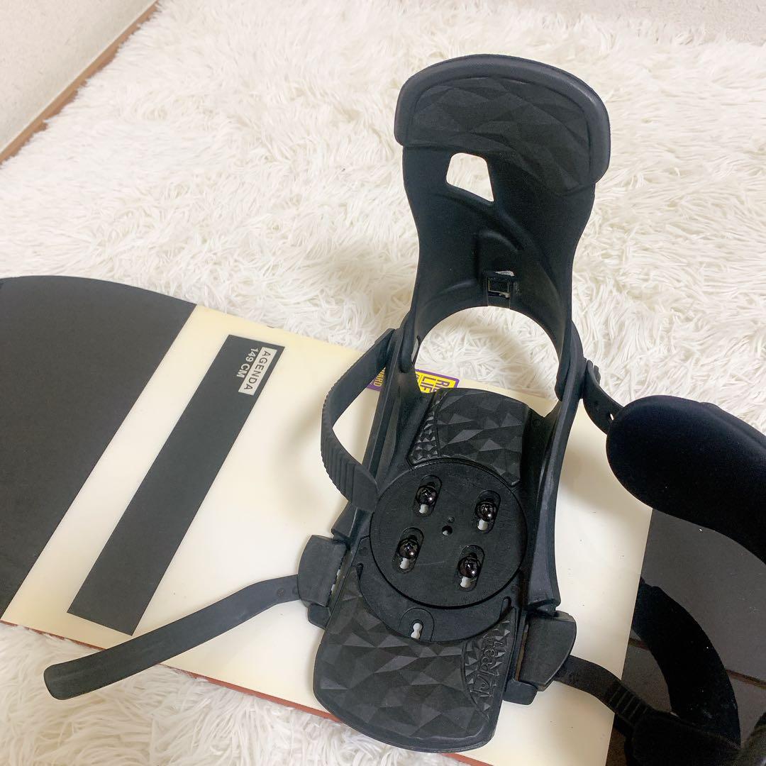 RIDE 149 AGENDA head M スノーボードセット 3点セット