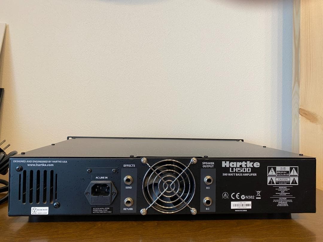 Hartke LH500 ベースアンプヘッド 500W　中古美品