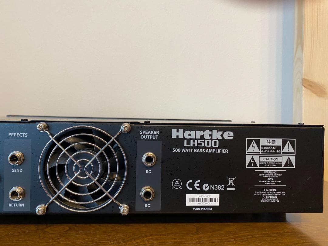 Hartke LH500 ベースアンプヘッド 500W　中古美品