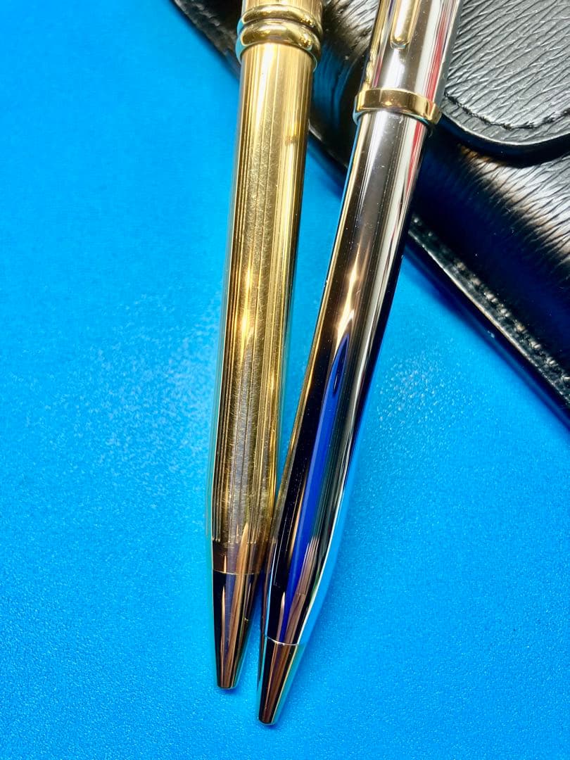 米国CROSS 社製ボールペン タウンゼント　ゴールド シルバー