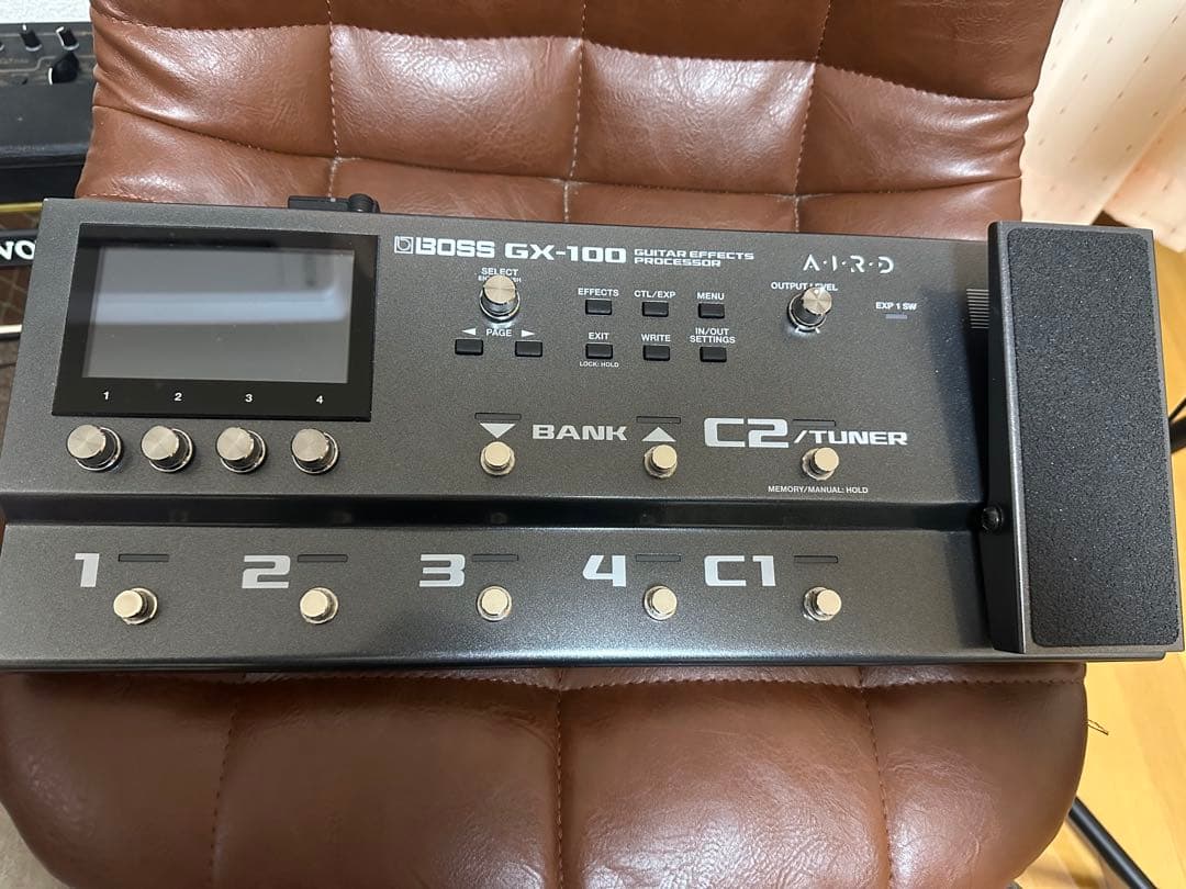 ギター BOSS GX-100 + Bluetooth Audio Adaptor