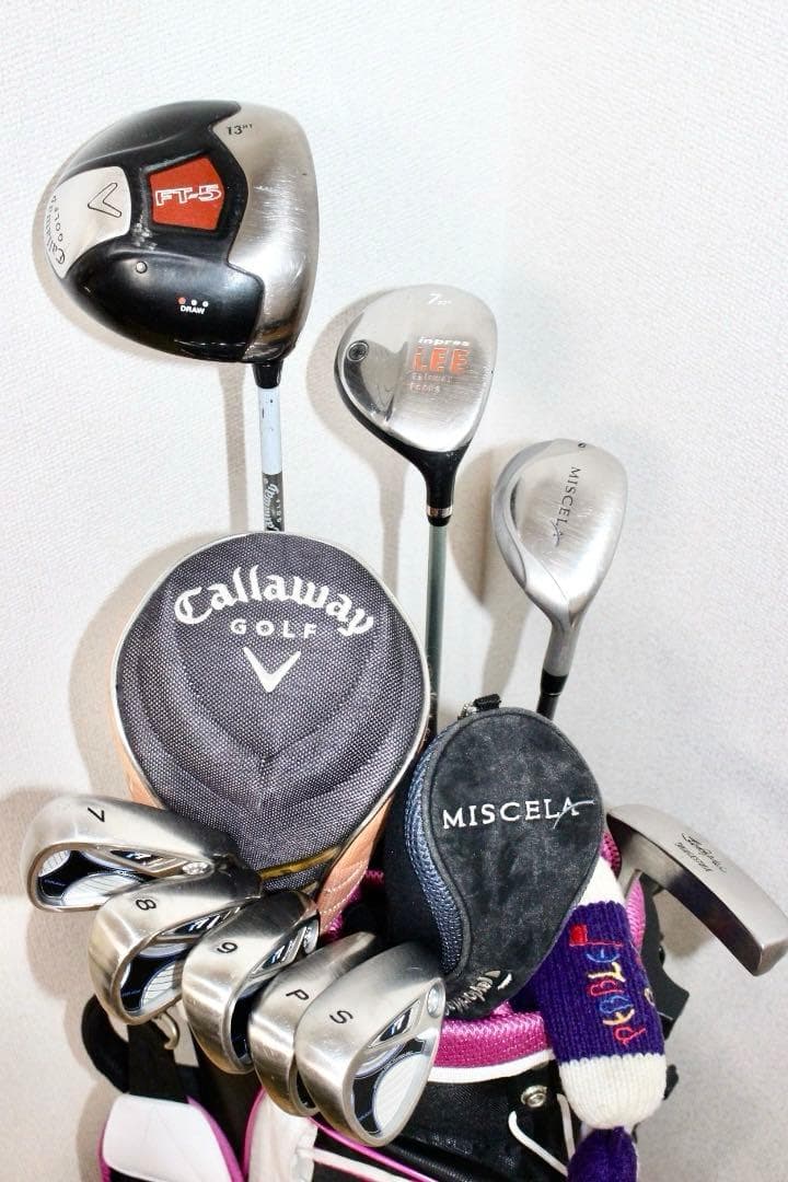 レディース用❗️キャロウェイ.ヤマハ.テーラーメイド等 ゴルフクラブ セット❗️