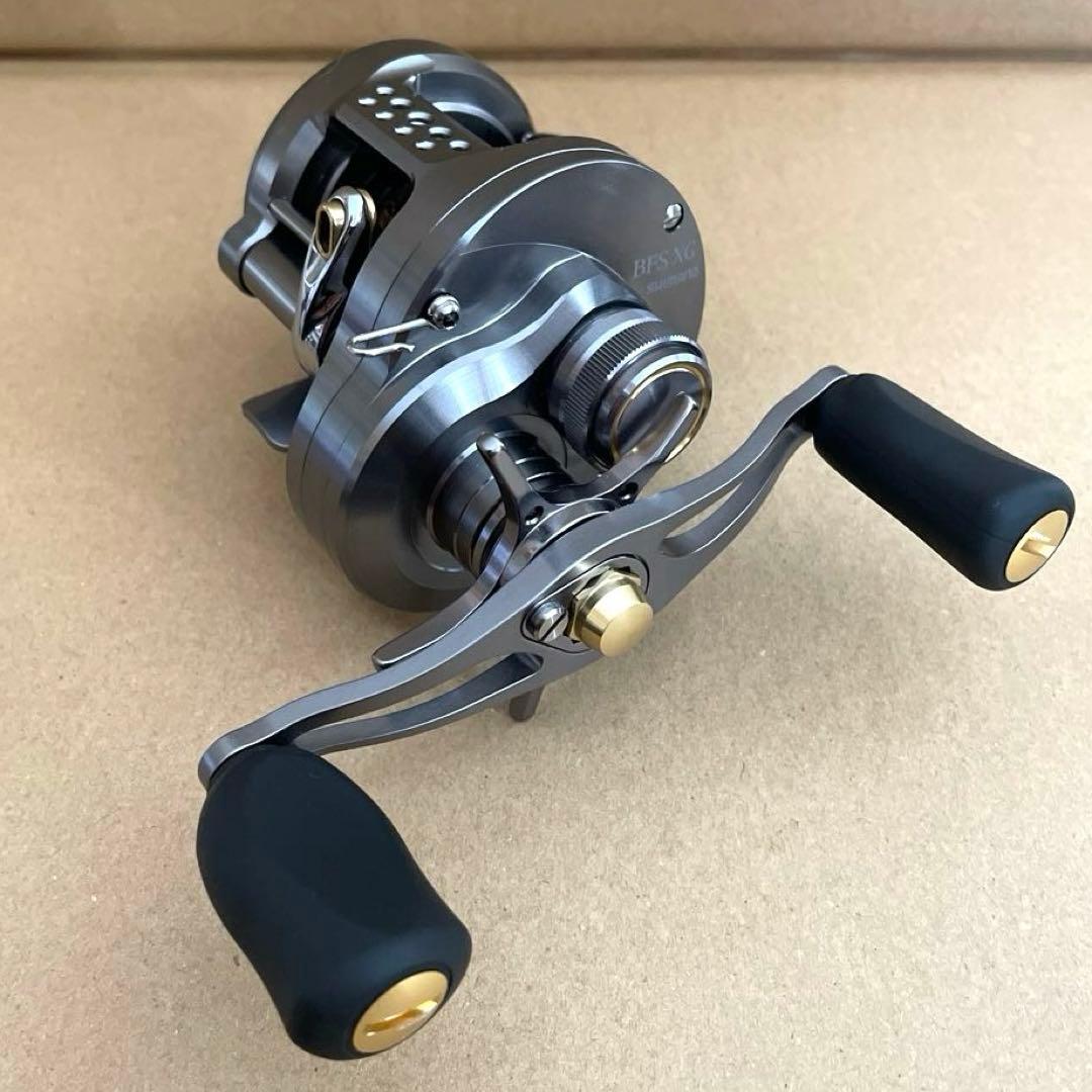 【美品】シマノ 23カルカッタ BFS XG カスタム 中古