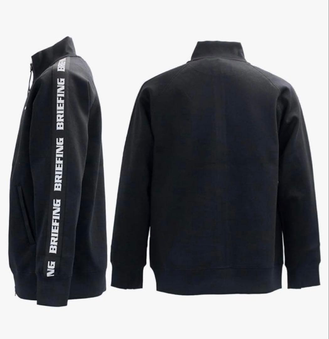 BRIEFINGゴルフ （L）ウォームサイドロゴラインブルゾンブラック新品未使用