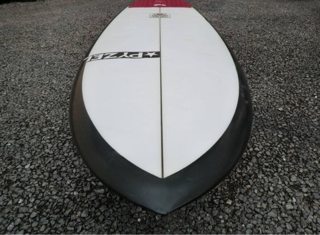 PYZEL ショートボード ホワイトタイガー　5’0”