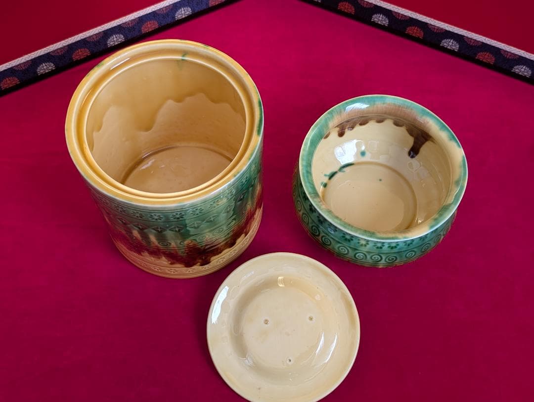 茶道具　茶碗　一式　瑞豊　藤山　東谷　高麗青磁