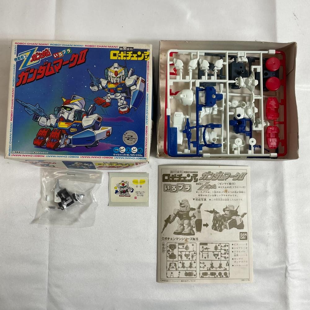 ◆ロボチェンマン 面白変形 Zガンダム プラモデル まとめ売り　08136