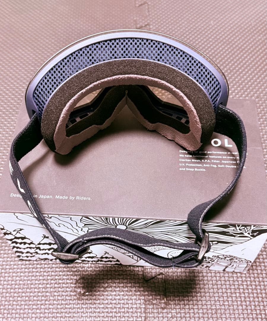 REVOLT リボルト スノーボード ゴーグル FRAMELESS-2