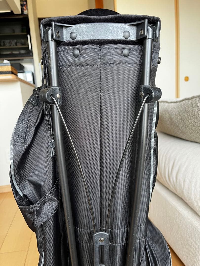 美品NIKE GOLF ナイキゴルフ　スタンド型キャディバッグ　希少旧ロゴ　黒