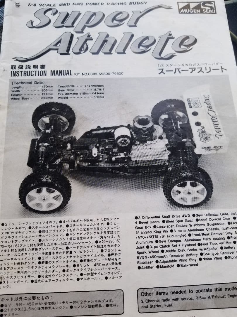 最終値下げ！ 1/8エンジンラジコン