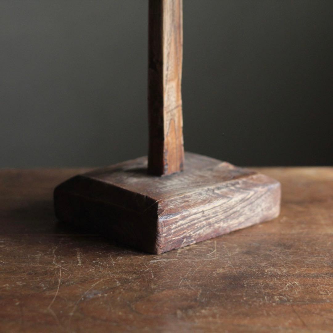 李朝 灯火台 灯明台 灯明具 朝鮮美術 古美術 古道具 アンティーク