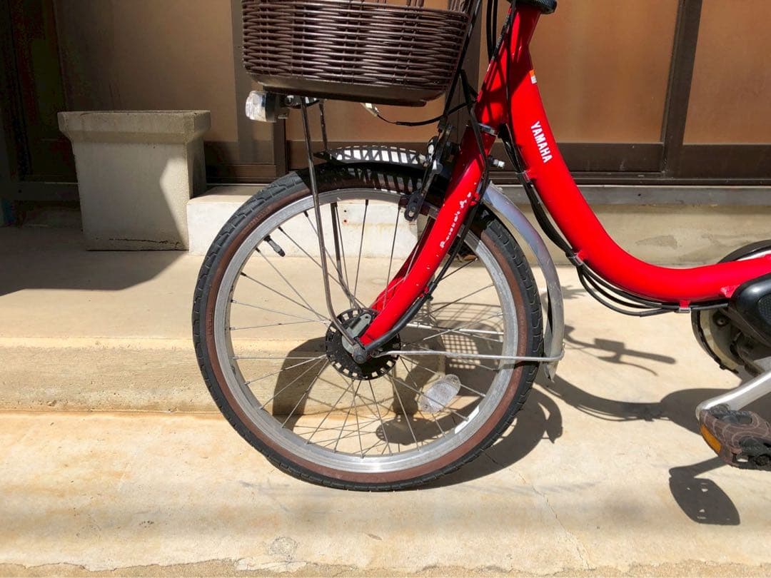 電動自転車　№4655 ヤマハ　パス　シオンユー　20インチ