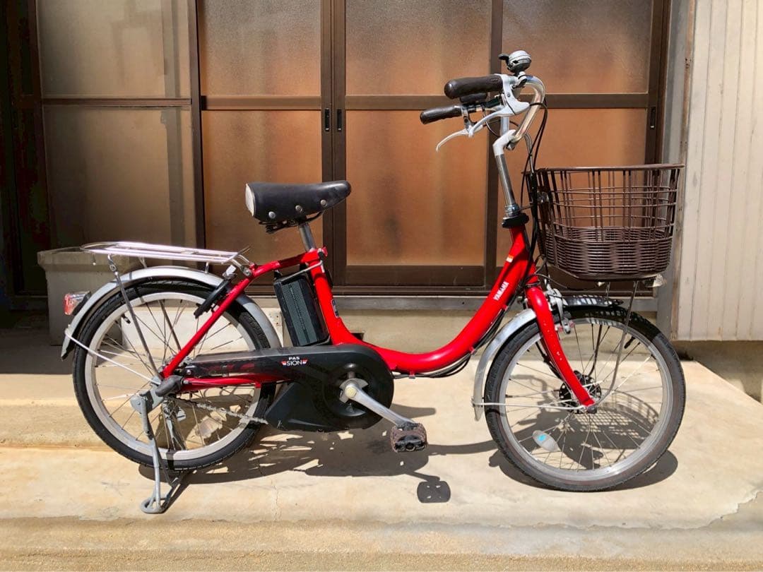 電動自転車　№4655 ヤマハ　パス　シオンユー　20インチ