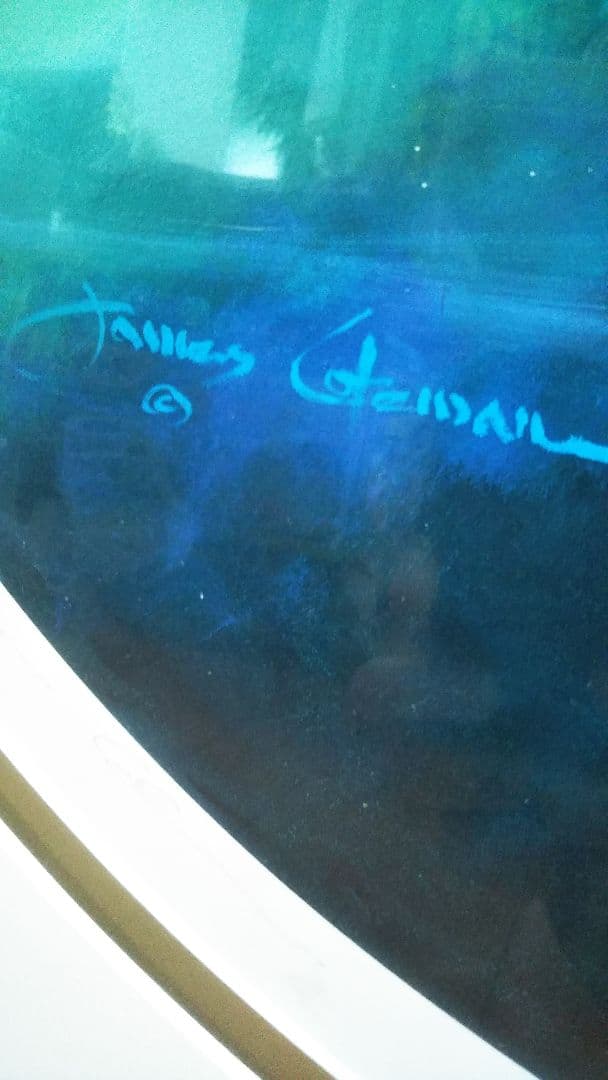 ジェームスコールマン　直筆サイン