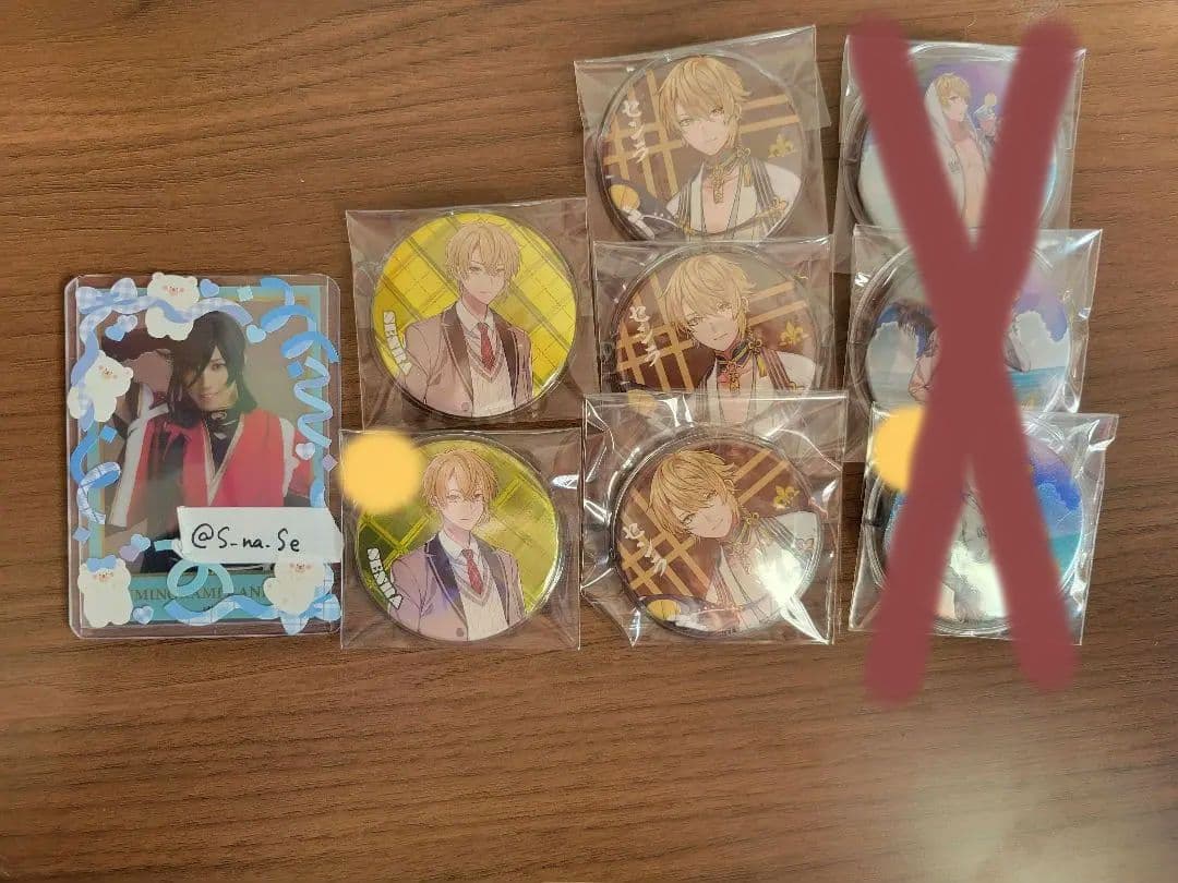 センラさん缶バッチ