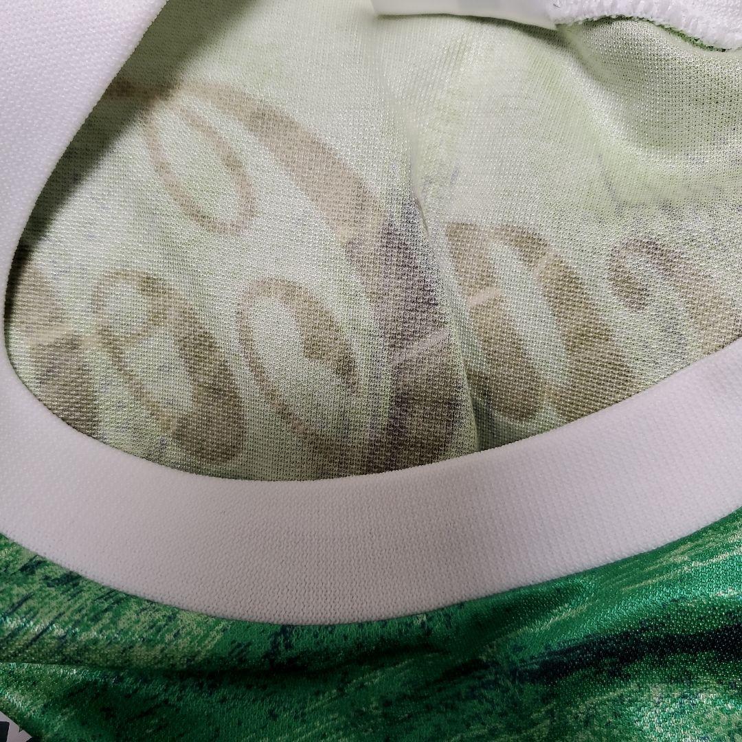 ヴェルディ川崎 武田修宏選手着用 支給品　長袖ホームユニフォーム 元日本代表