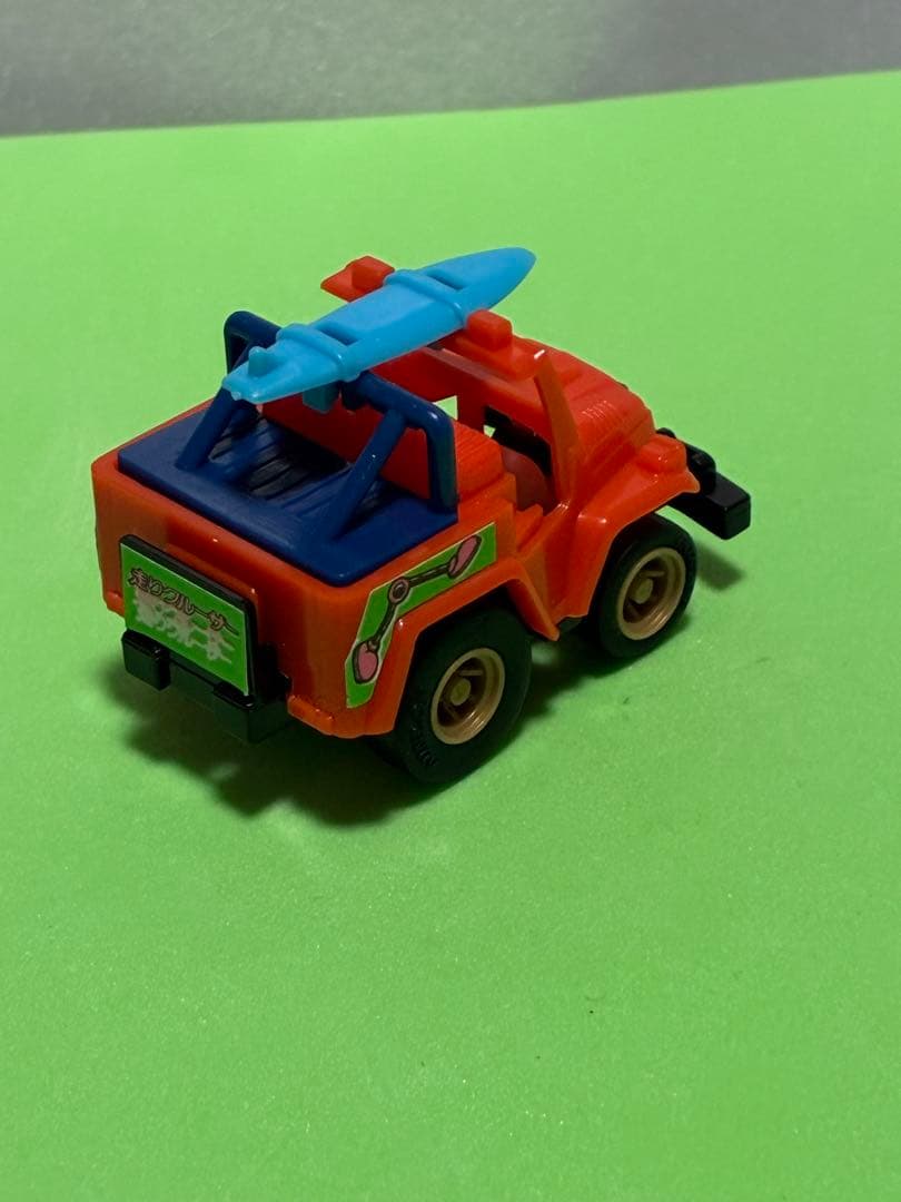 チョロQ、ランドクルーザー・オレンジ色