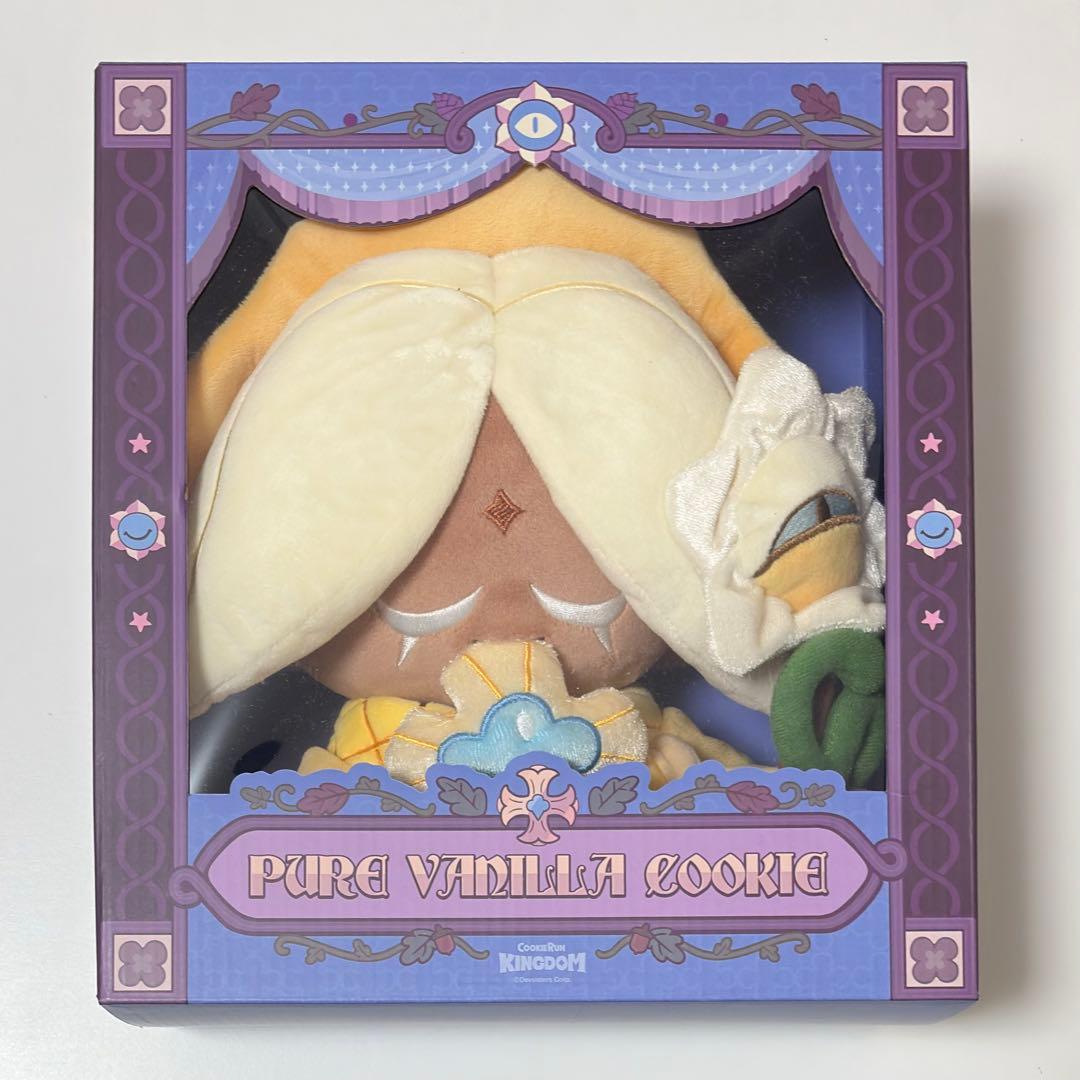 クッキーラン　キングダム　4周年　 ピュアバニラ　クッキー　ぬいぐるみ
