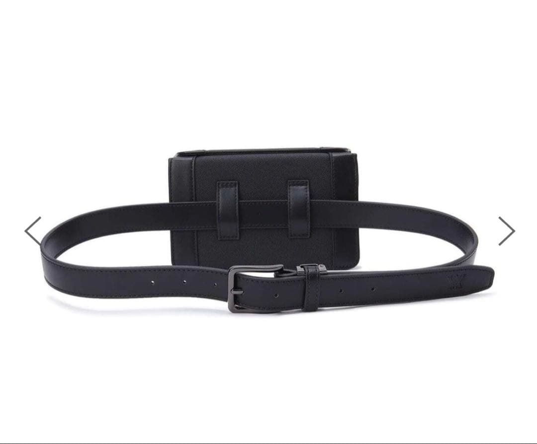 新品　ANEW GOLF WOMEN ヒップサック　ゴルフ　ウエストポーチ　黒