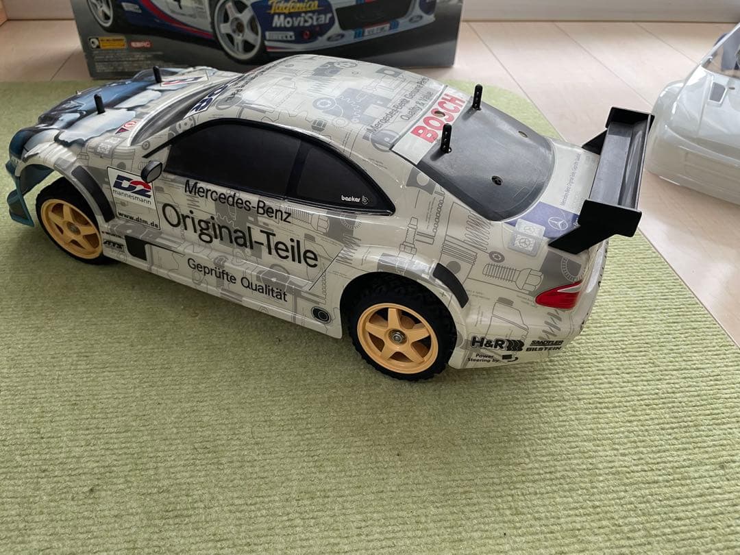 タミヤTB-01メルセデス&フォードフォーカスRS WRC01