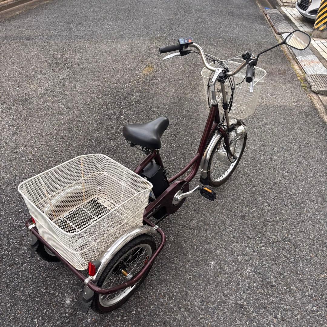 電動アシスト自転車 ACTIVEPLUS911 三輪ワゴン