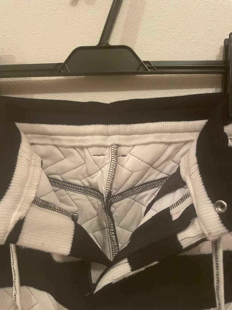 パーリーゲイツ　PEARLYGATES ストライプキルティングパンツ メンズ