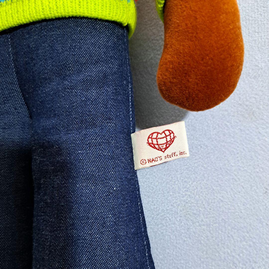 バギーズジーンズベア　nao's デニムを履いたくまのぬいぐるみ　レトロ