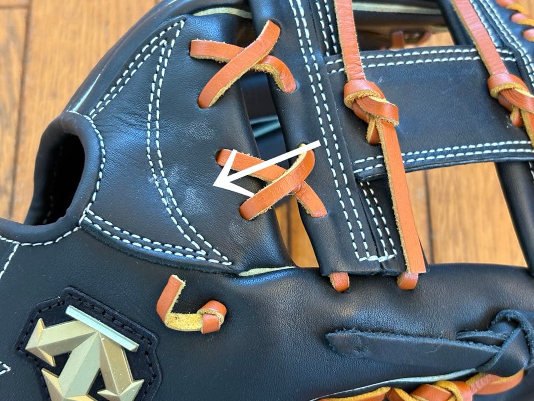 デサント軟式グラブ　内野手　右投げ用　（BKTN） DBBPJG54