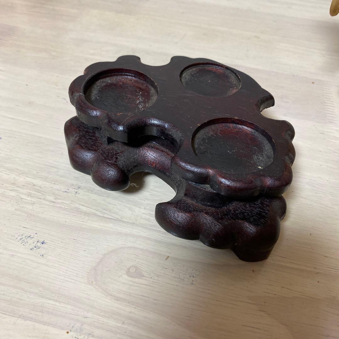 中国 香炉 アンティーク 古美術 骨董品 彫刻 匠の技 台座付 激レア 希少 壺