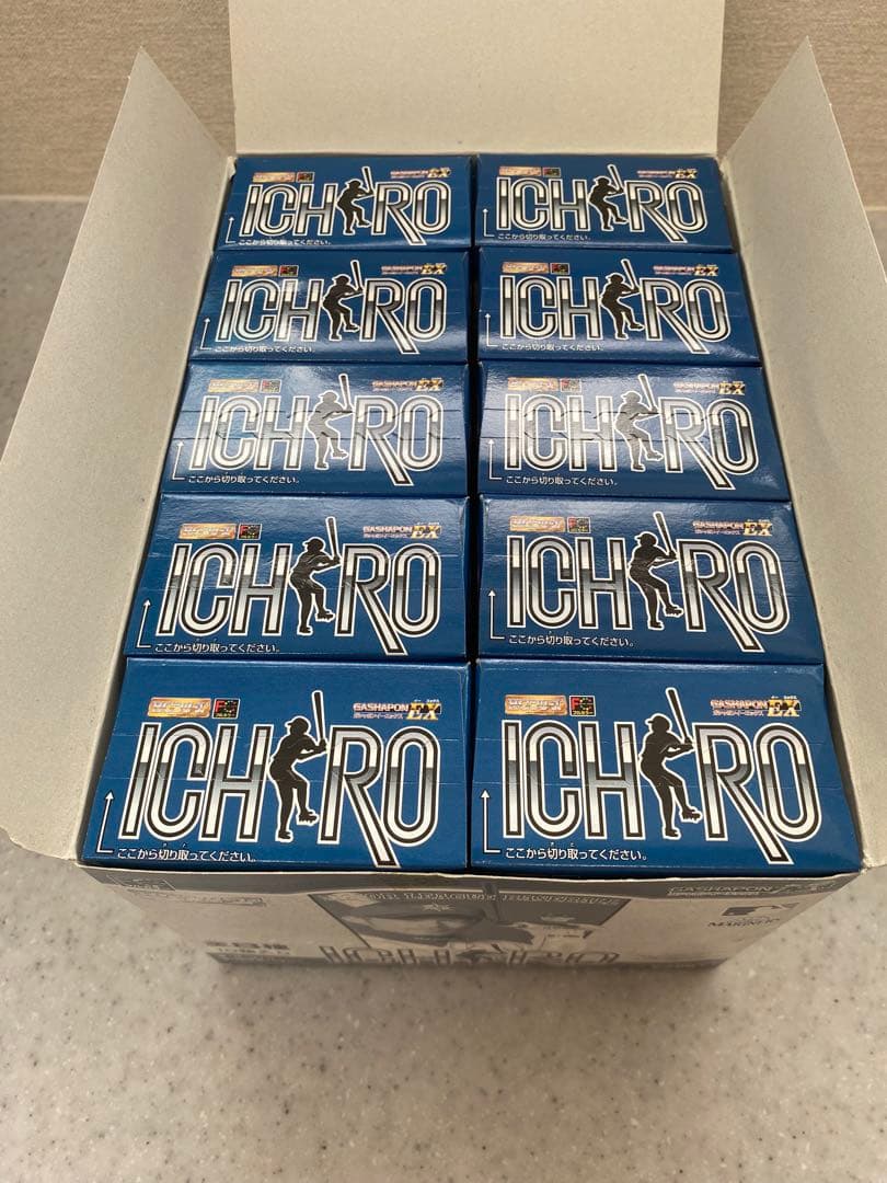 【10箱セット】イチロー マリナーズ フィギュアベースボール