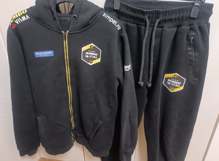 非売品チーム供給品JUNBO VISMAパーカースーツ ジャケット＆パンツ