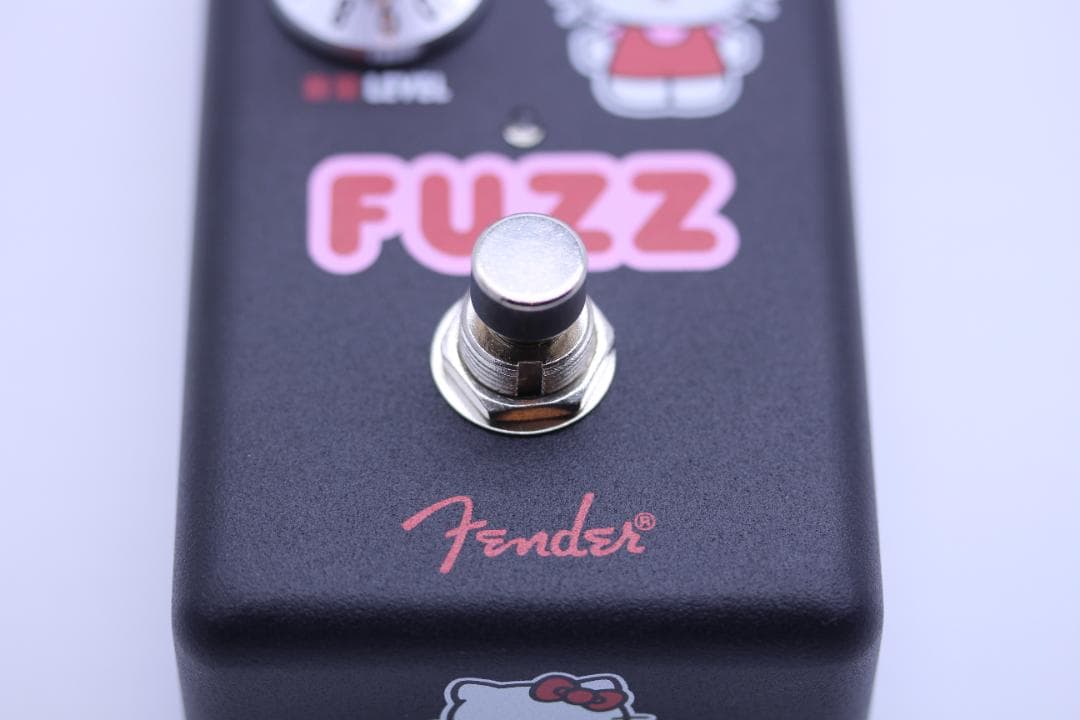 Fender Hello Kitty Fuzz エフェクター 黒 キティ★
