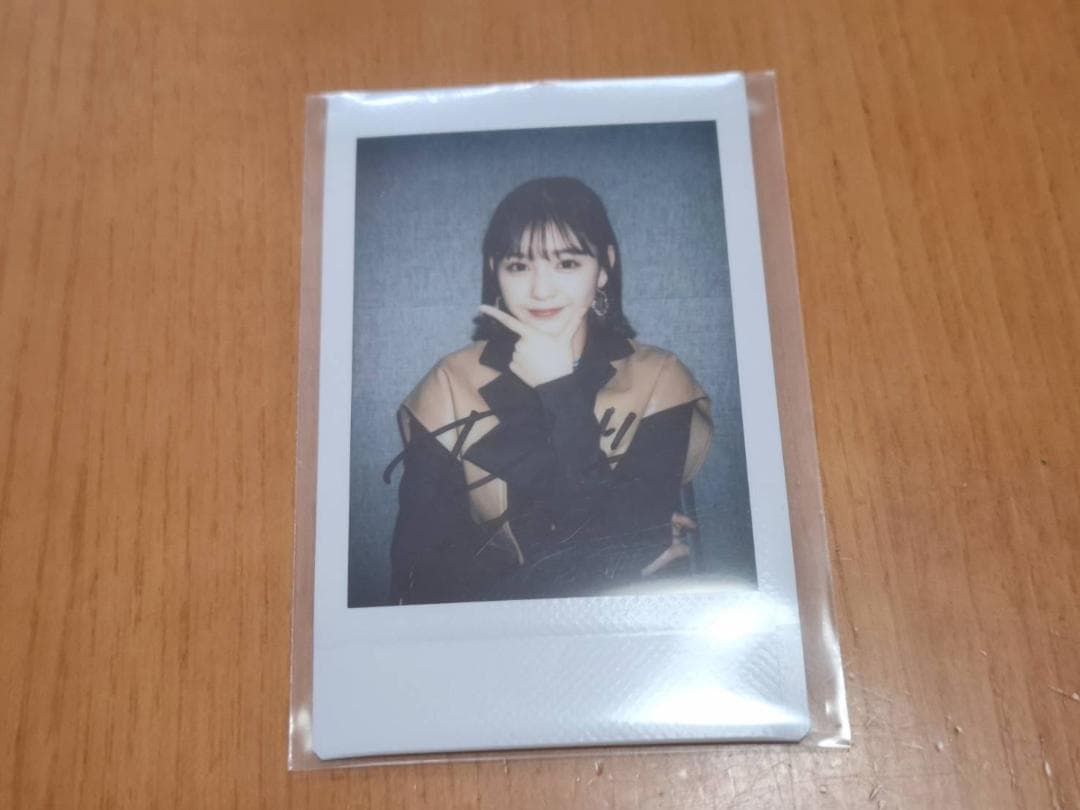 ME:I　Girls2　石井蘭　チェキ　直筆サイン入り