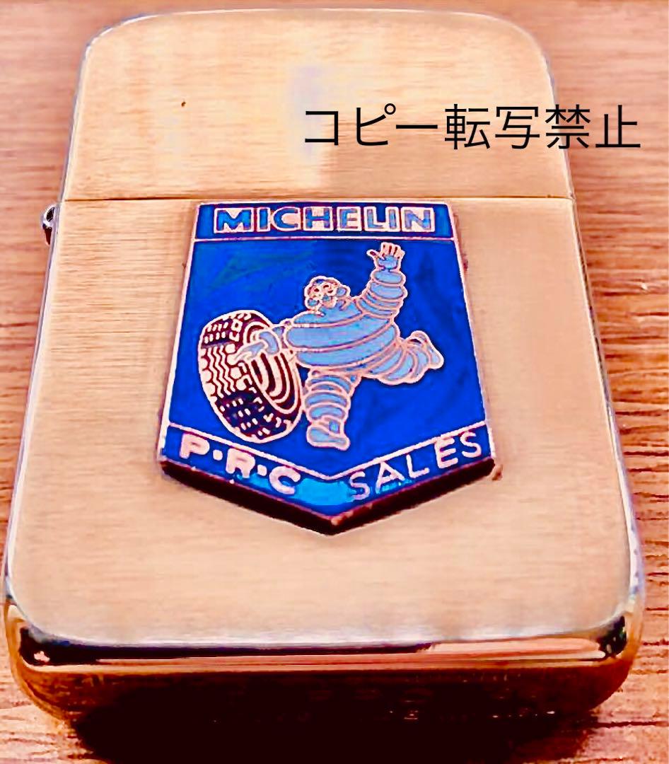 ◆ミシュラン◆真鍮ブラス製◆エナメル七宝製1941モデル♦︎ゴールド金色4バレル