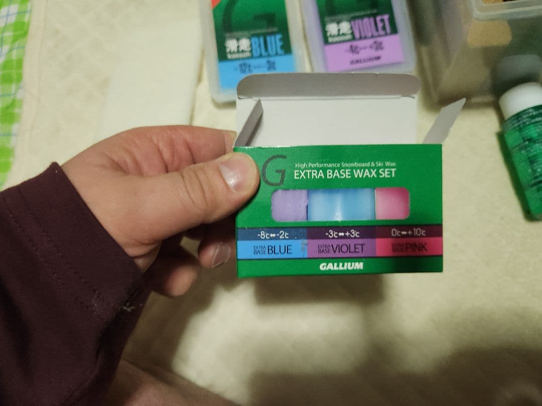 GALLIUM スノーボードワックスセット