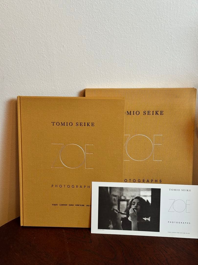 TOMIO SEIKE 『ZOE』 写真集（2000部限定・サイン入り）