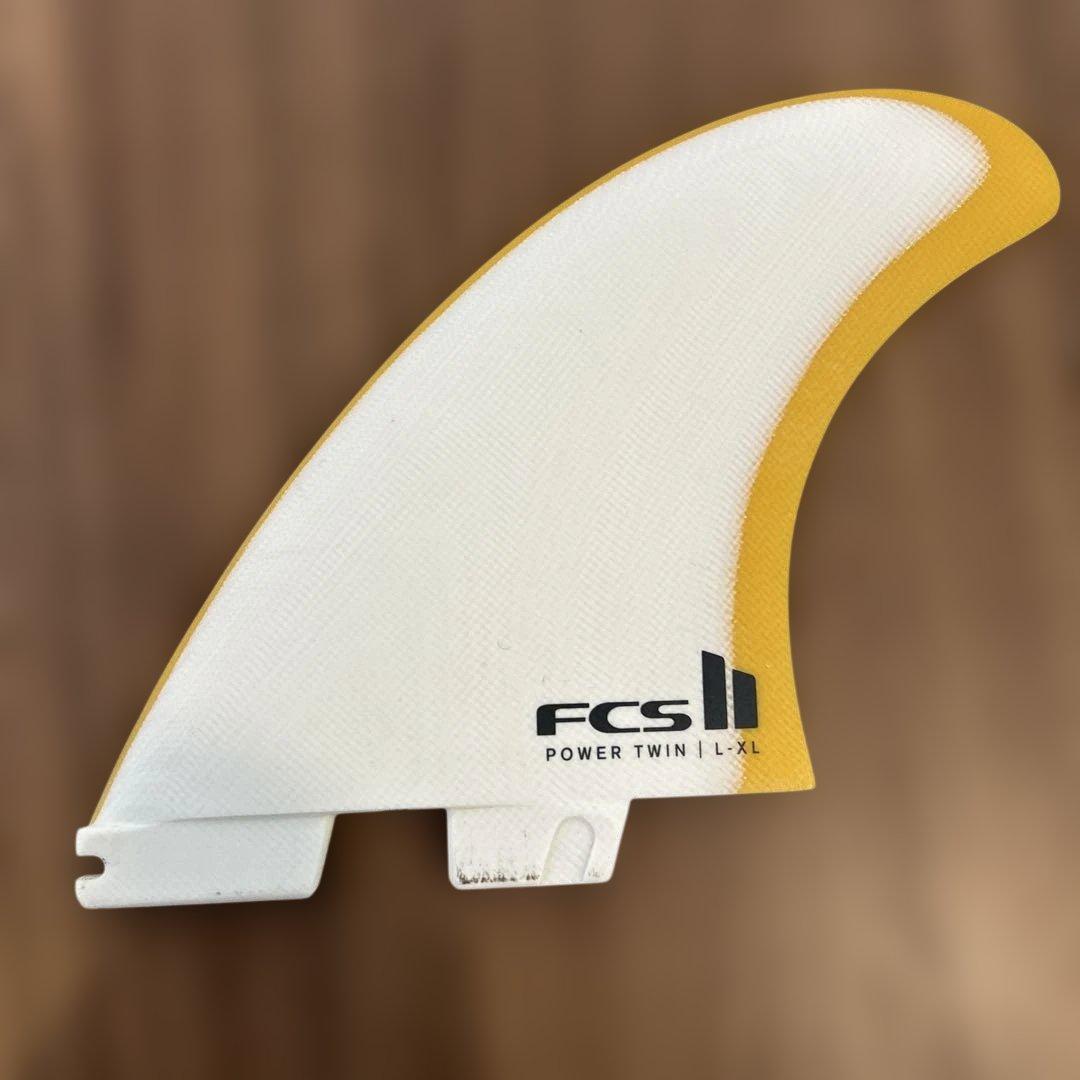 3本セット FCS2 POWER TWIN フィン L-XL TWIN トライ