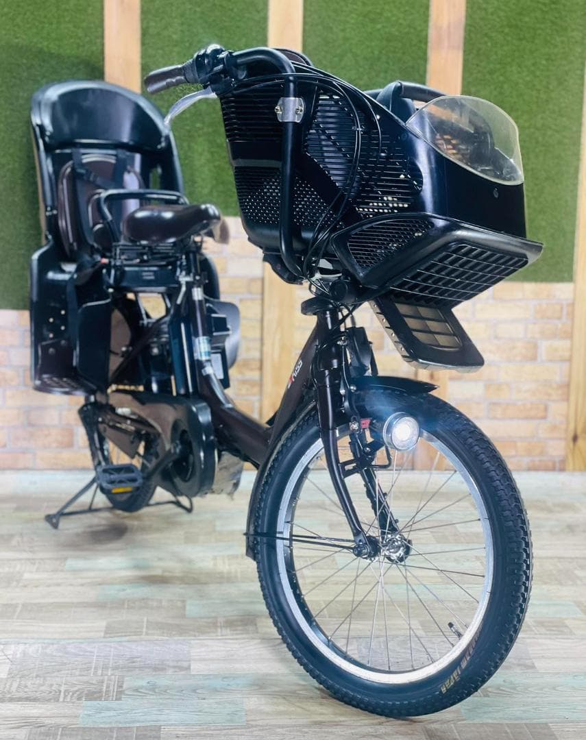 超特価 No1モデル ブラウン ヤマハ 子供乗せ電動アシスト ZH3053