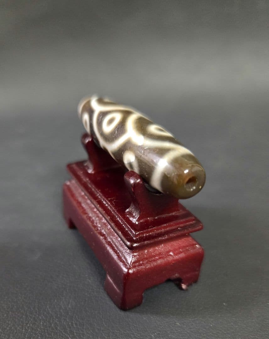 989　天珠　九眼天珠　魚鱗　龍鱗　蓮座　　dzibeads！