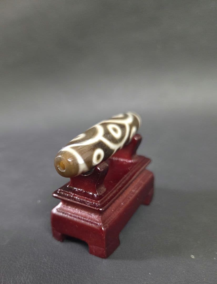 989　天珠　九眼天珠　魚鱗　龍鱗　蓮座　　dzibeads！