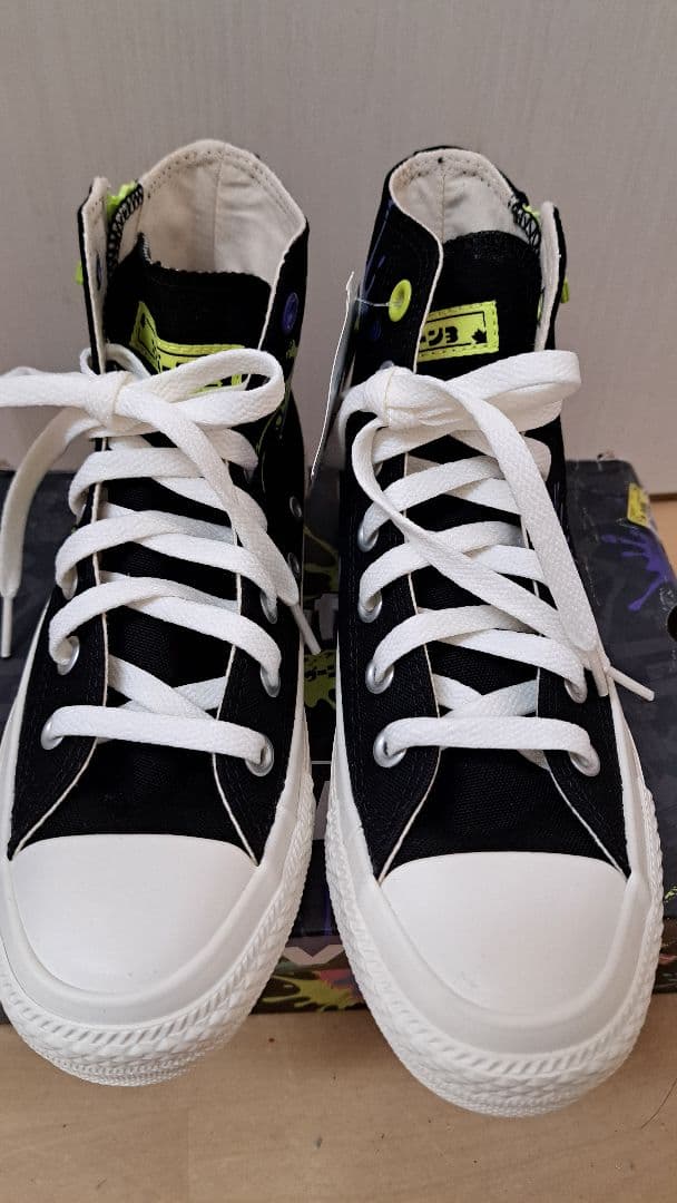 CONVERSE コンバース　スプラトゥーン3　コラボモデル ブラック23cm
