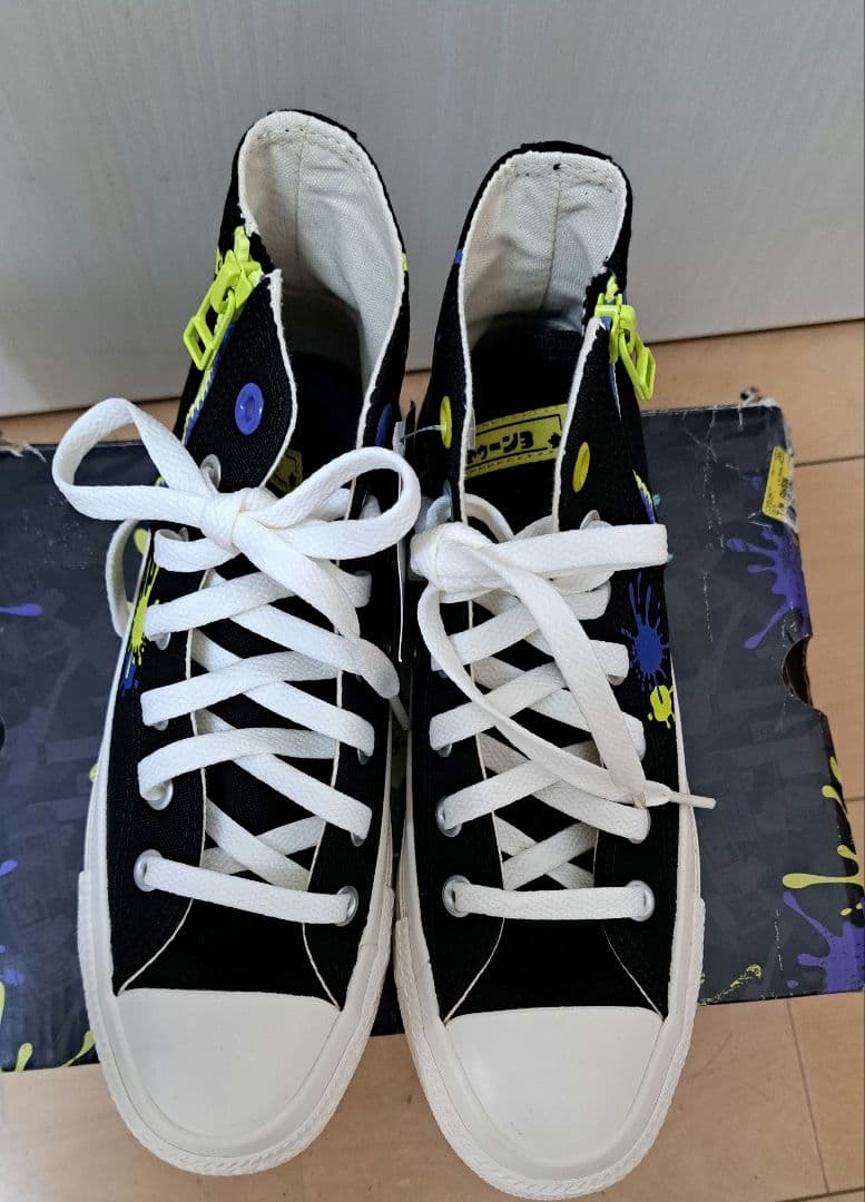 CONVERSE コンバース　スプラトゥーン3　コラボモデル ブラック23cm